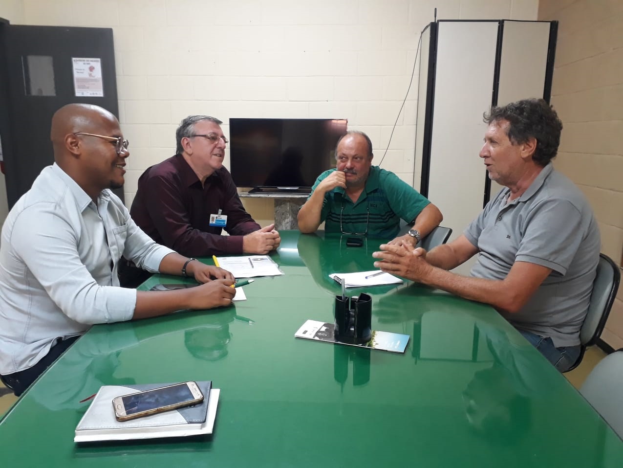 Natalini e equipe atuando na zona leste da cidade