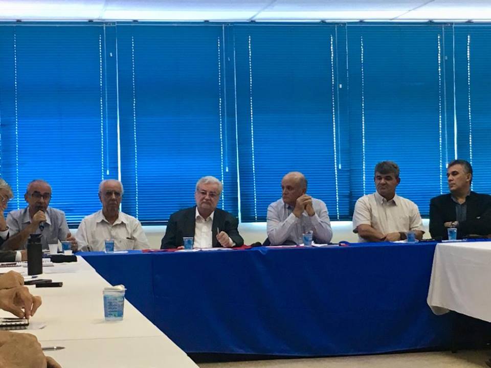 Natalini participa de reunião preparatória do seminário sobre construção e manutenção de obras