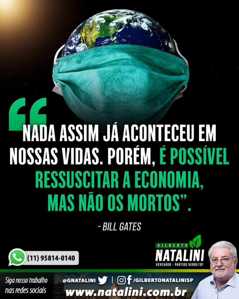 Banner: Frase do Bill Gates