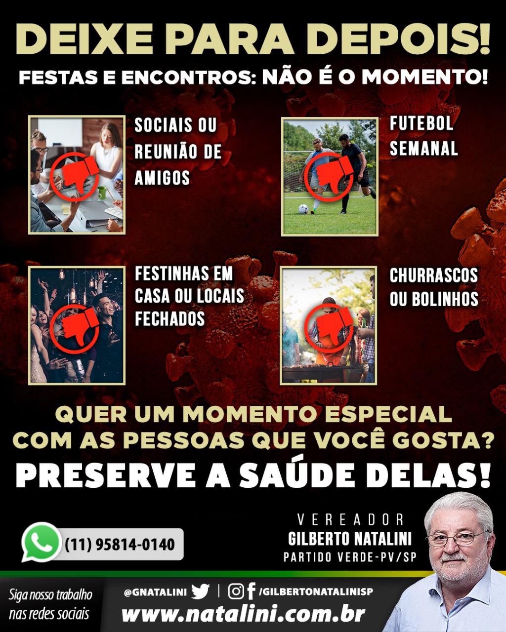 Banner: Seguimos o trabalho