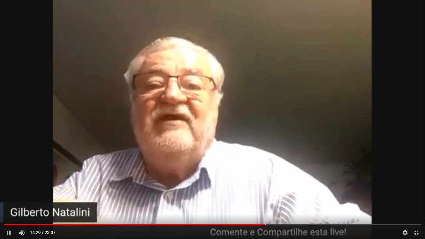 LIVE DO NATALINI- 16/04/2020- SUS, plano de saúde de milhões de brasileiros.