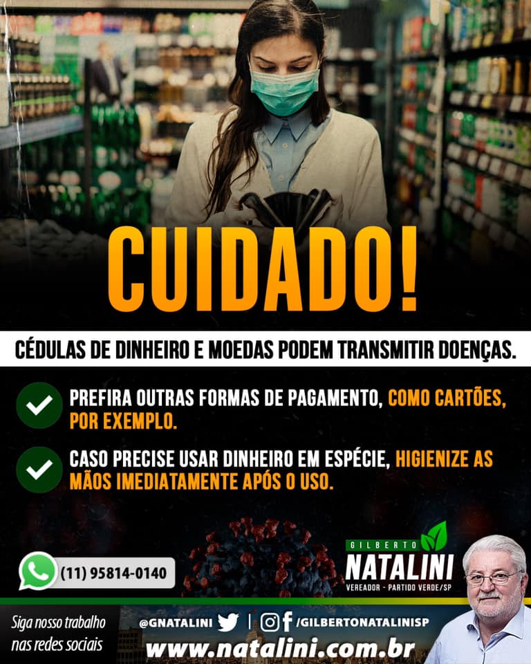 Banner: #Coronavírus e o dinheiro