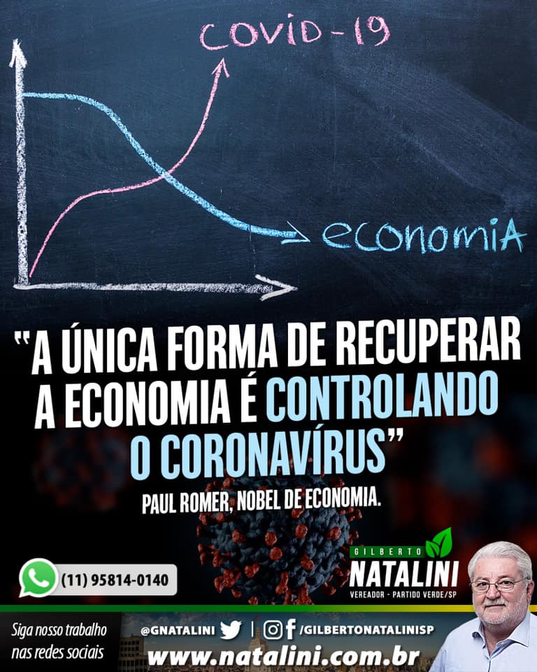 Banner: Recuperação da economia