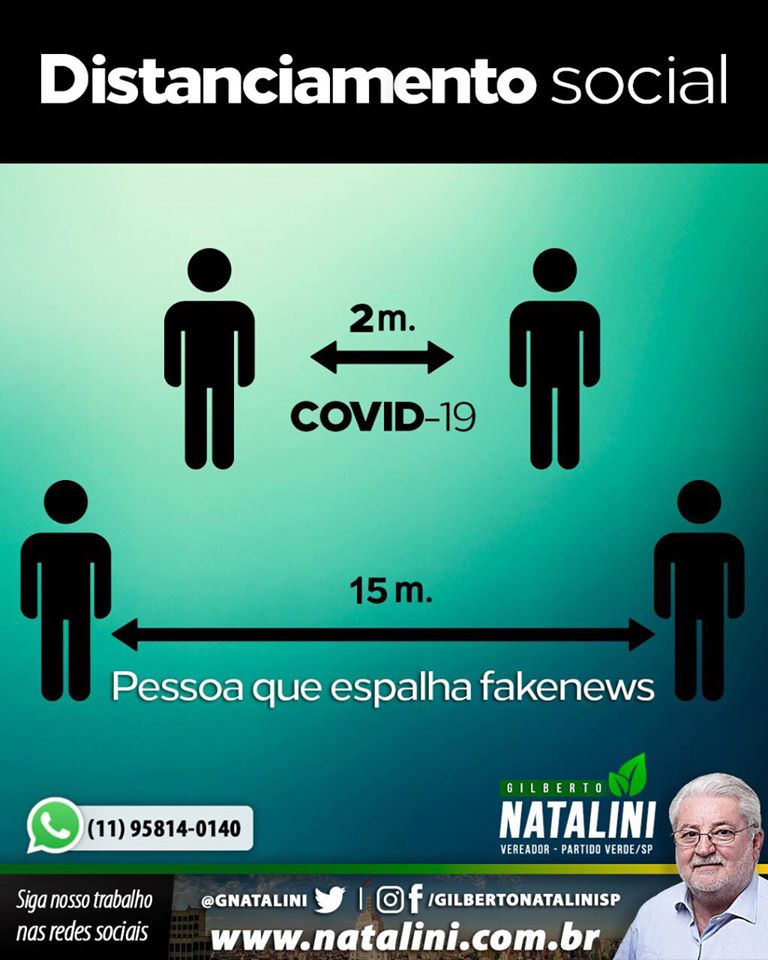 Banner: Distanciamento Social