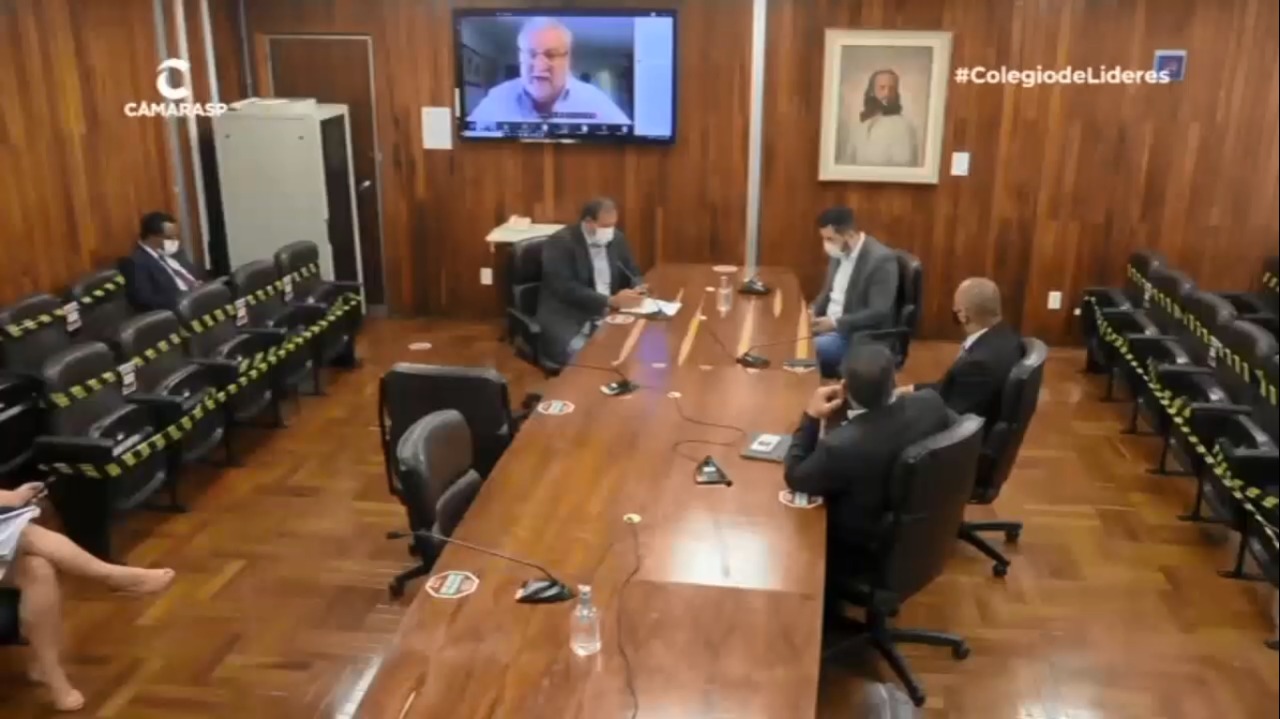 Colégio de Líderes: Natalini fala sobre preocupação com possível retorno às aulas presenciais em SP